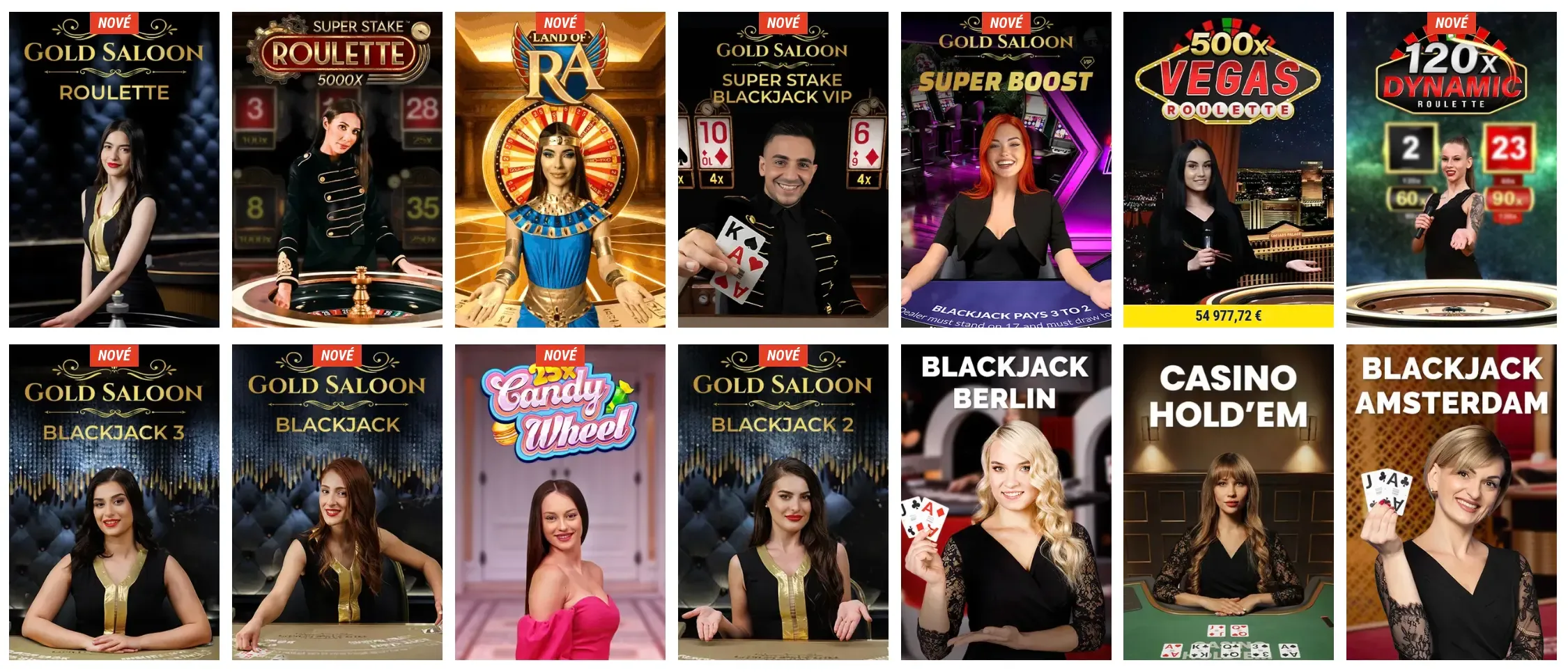 Živé kasino na Tikitaka